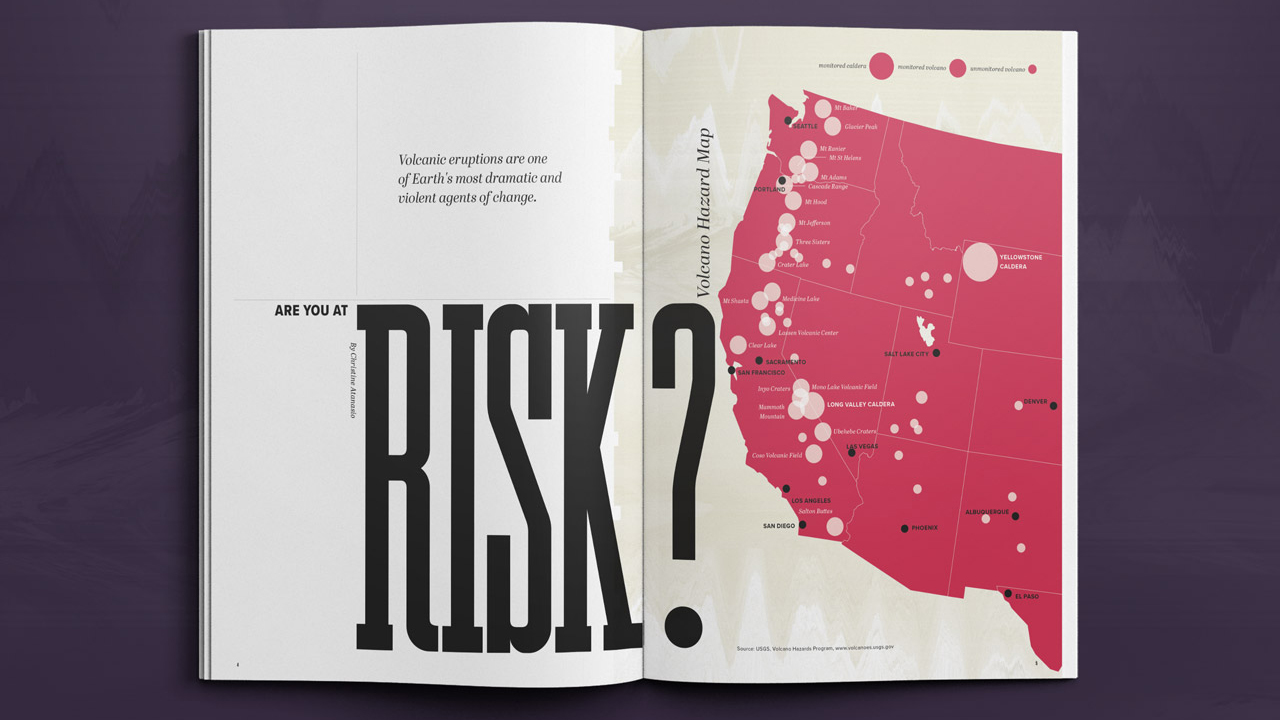 Outlast Magazine Are You at Risk? Spread