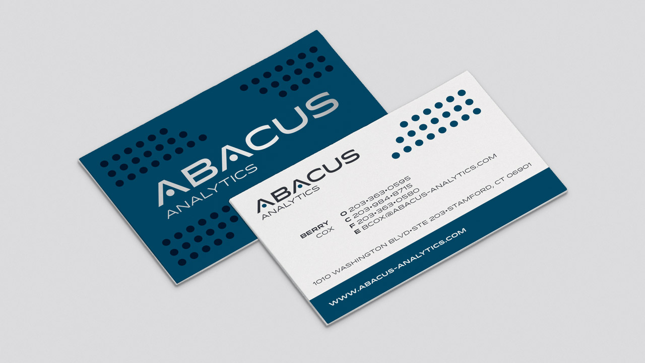 Abacus Analytics Business Cards